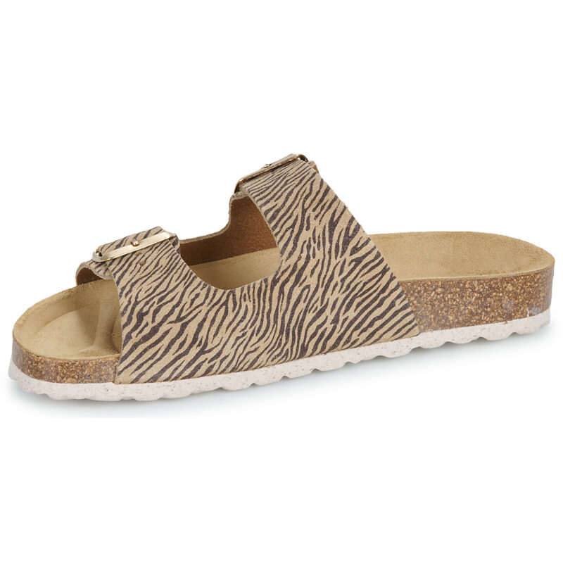 Les Tropeziennes par M.Belarbi ZATIX SUEDE Beige Ciabatta Donna - 4