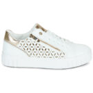 Marco Tozzi 2-23701-42-197 Wei&szlig;e Damen-Sneaker, niedrig geschnitten - Gr&ouml;&szlig;e 2