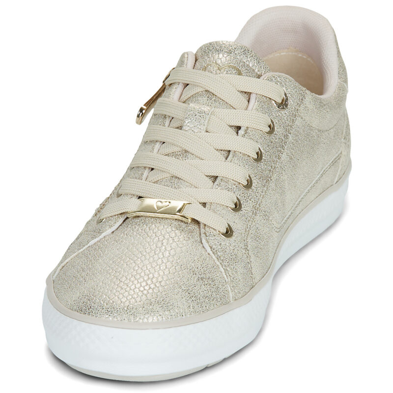 Marco Tozzi 2-23757-46-961 Goldene Damen-Sneaker, niedrig geschnitten - Gr&ouml;&szlig;e 3