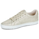 Marco Tozzi 2-23757-46-961 Goldene Damen-Sneaker, niedrig geschnitten - Gr&ouml;&szlig;e 4