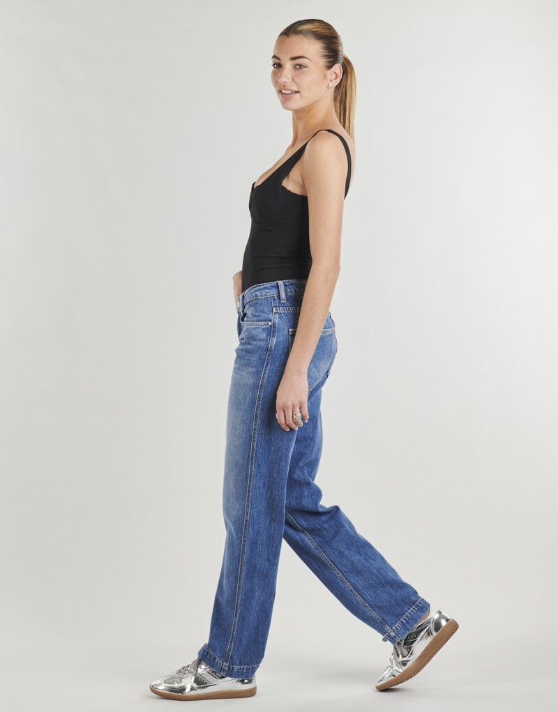 Schlagjeans Le Temps des Cerises 323 BAS Blue Jeans Flare Damen - 3