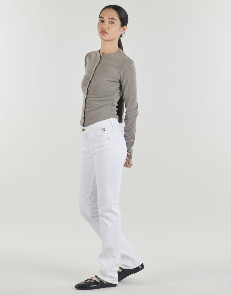 Jeans Le Temps des Cerises PULP HIGH REGULAR Bianco Jeans Donna - 3