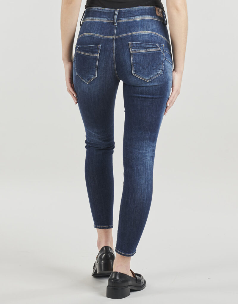 Vaqueros ajustados Le Temps des Cerises MINNA Jeans ajustados azules para mujer - 4