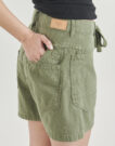 Shorts Le Temps des Cerises MADO Khaki Shorts Damen - 5