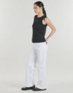 Jeans Flare Le Temps des Cerises PULP Wide Leg 7/8 Bianco Jeans Flare Donna - 3