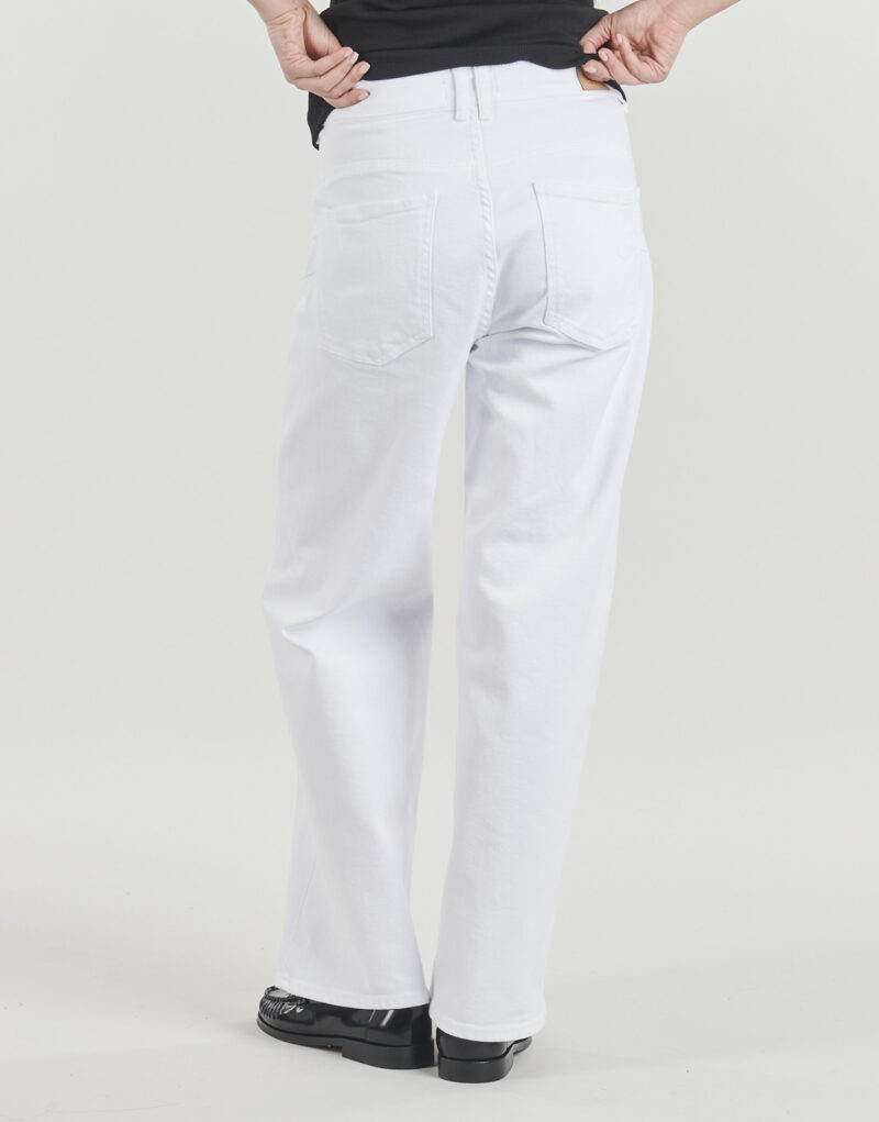 Jeans Flare Le Temps des Cerises PULP Wide Leg 7/8 Bianco Jeans Flare Donna - 4