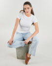 Schlagjeans Le Temps des Cerises 323 BAS Blue Jeans Flare Damen - 4