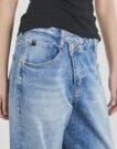 Jeans Flare  Le Temps des Cerises  428 ODD  Blu -  Jeans Flare Donna - 5