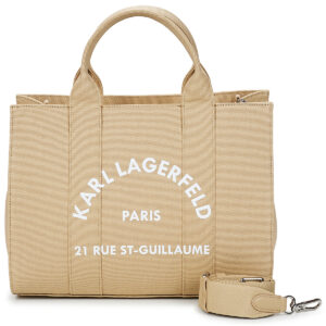 Donna Karl Lagerfeld K/RSG SQUARE MEDIUM TOTE Beige Borsetta Donna