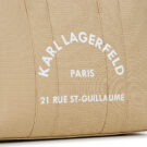 Donna Karl Lagerfeld K/RSG SQUARE MEDIUM TOTE Beige Borsetta Donna - 4