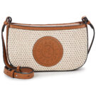 Karl Lagerfeld K/CIRCLE SADDLE CB RAFFIA MESH Beige Borsa a tracolla Donna - 1