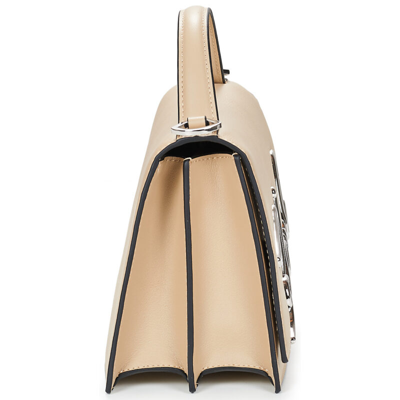 Karl Lagerfeld K/SIGNATURE 2.0 MD CROSSBODY Beige Umh&auml;ngetasche Damen - 3
