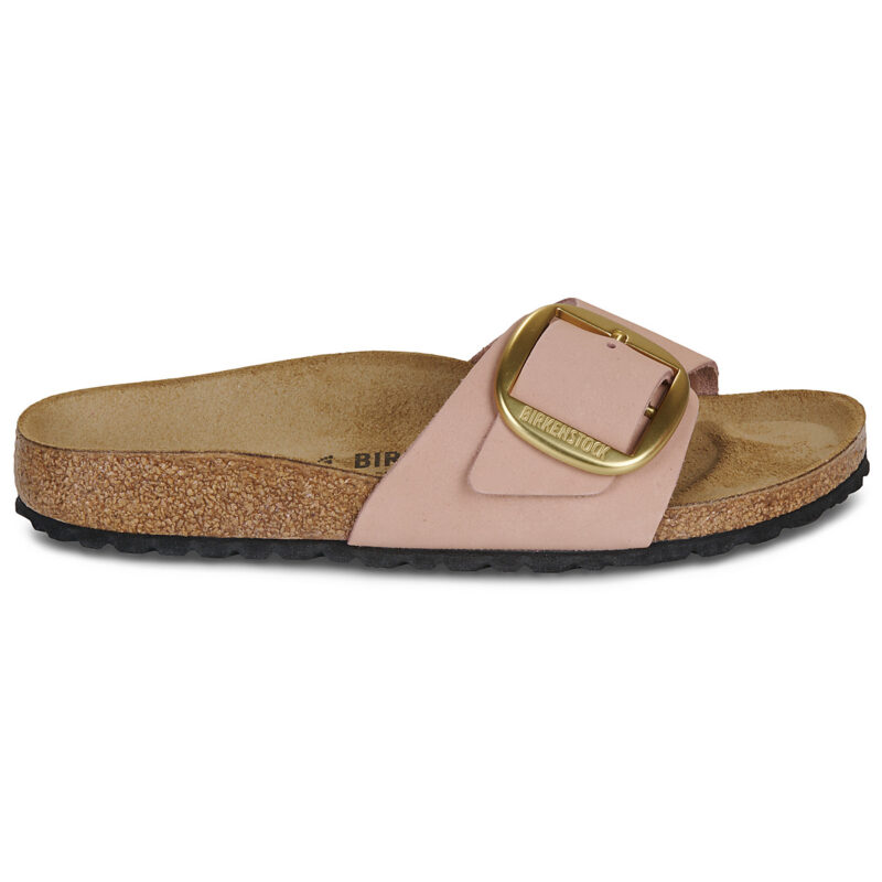 BIRKENSTOCK Madrid Big Buckle Nubuck / Soft / Pink / Stretto Rosa Ciabatta Donna - 2