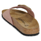 BIRKENSTOCK Madrid Big Buckle Nubuck / Soft / Pink / Stretto Rosa Ciabatta Donna - 5