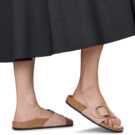 BIRKENSTOCK Madrid Big Buckle Nubuck / Soft / Pink / Stretto Rosa Ciabatta Donna - 8