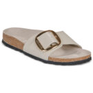 BIRKENSTOCK Madrid Big Buckle High / Luce / Oyster / Stretto Bianco Ciabatta Donna - 1