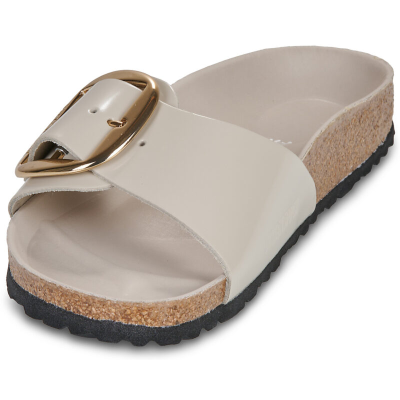 BIRKENSTOCK Madrid Big Buckle High / Luce / Oyster / Stretto Bianco Ciabatta Donna - 3