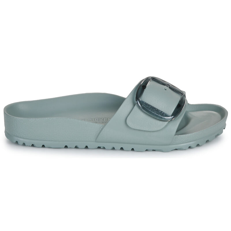 BIRKENSTOCK Madrid Damen-Slipper mit gro&szlig;er Schnalle aus EVA Pure / Salbei / Schmalblau - Gr&ouml;&szlig;e 2