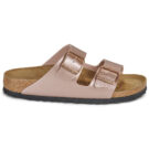 BIRKENSTOCK Arizona Birko-flor / Copper / Stretto Oro Ciabatta Donna - 2