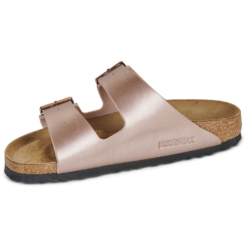 BIRKENSTOCK Arizona Birko-flor / Copper / Stretto Oro Ciabatta Donna - 4