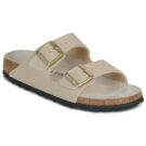 BIRKENSTOCK Arizona Birko-flor / Triples / Sandcastle / Oyster / Stretto Beige Ciabatta Donna - 1
