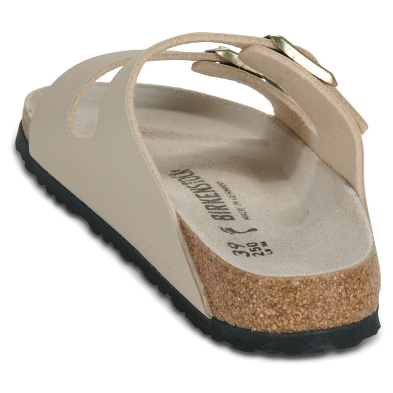 BIRKENSTOCK Arizona Birko-flor / Triples / Sandcastle / Oyster / Stretto Beige Ciabatta Donna - 5