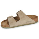 BIRKENSTOCK Arizona Suede / Khaki / Stretto Beige Ciabatta Donna - 4