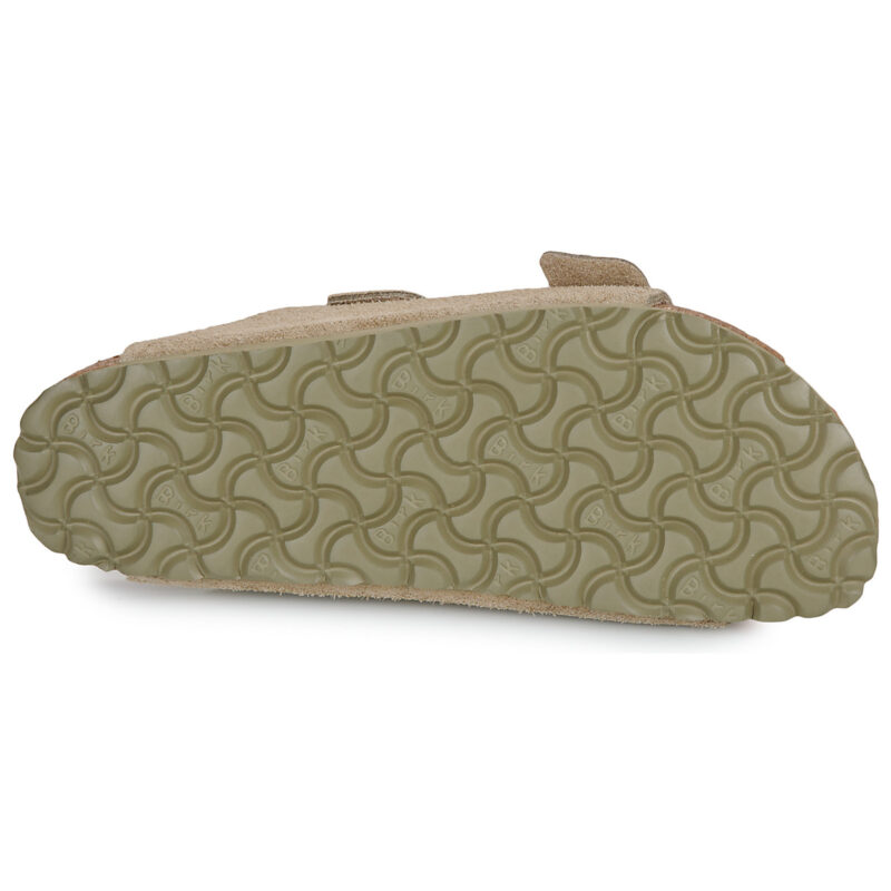 BIRKENSTOCK Arizona Suede / Khaki / Stretto Beige Ciabatta Donna - 7