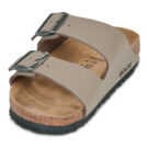 BIRKENSTOCK Arizona Birkibuc / Grigio / Taupe / Stretto Beige Ciabatta Donna - 3