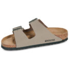 BIRKENSTOCK Arizona Birkibuc / Grigio / Taupe / Stretto Beige Ciabatta Donna - 4