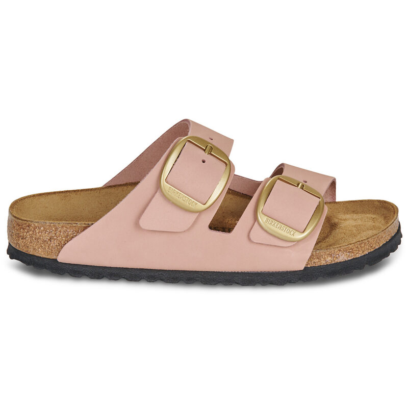 BIRKENSTOCK Arizona Big Buckle Nubuck / Soft / Pink / Regular Rosa Ciabatta Donna - 2