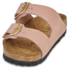 BIRKENSTOCK Arizona Big Buckle Nubuck / Soft / Pink / Regular Rosa Ciabatta Donna - 3