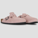 BIRKENSTOCK Boston Suede / Pink / Argilla / Stretto Rosa Zoccoli Donna - 2