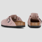 BIRKENSTOCK Boston Suede / Pink / Argilla / Stretto Rosa Zoccoli Donna - 3