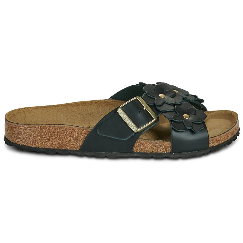BIRKENSTOCK Siena Fiori / Black / Stretto Nero Ciabatta Donna - 2