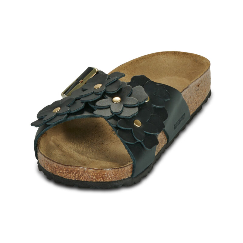 BIRKENSTOCK Siena Fiori / Black / Stretto Nero Ciabatta Donna - 3