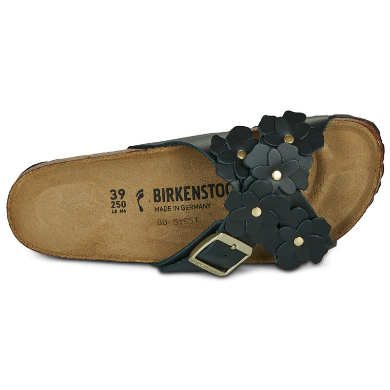 BIRKENSTOCK Siena Fiori / Black / Stretto Nero Ciabatta Donna - 6