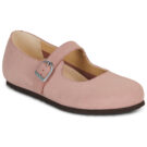 BIRKENSTOCK Santa Clarita Nubuck / Pink / Argilla / Stretto Rosa Ballerine Donna - 1