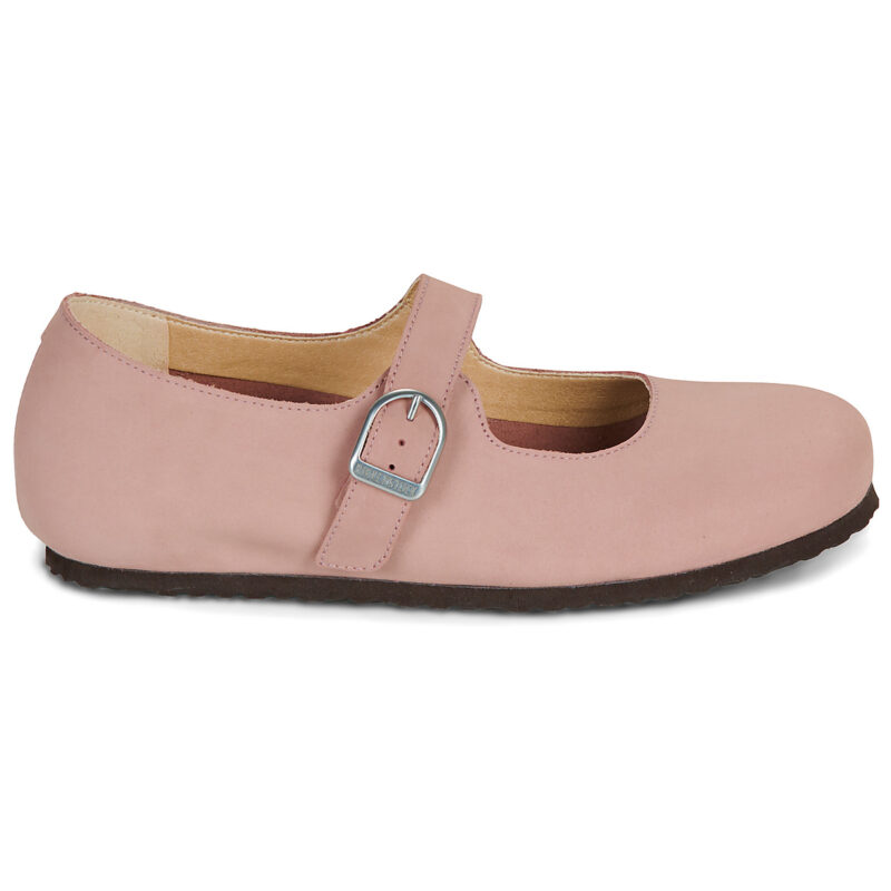 BIRKENSTOCK Santa Clarita Nubuck / Pink / Argilla / Stretto Rosa Ballerine Donna - 2