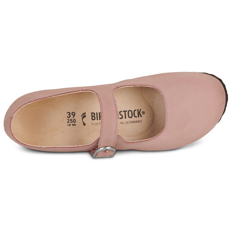 BIRKENSTOCK Santa Clarita Nubuck / Pink / Argilla / Stretto Rosa Ballerine Donna - 6