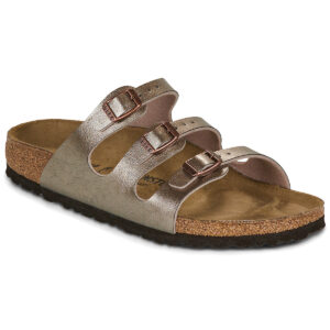 BIRKENSTOCK Florida Birko-flor / Taupe / Stretto Beige Ciabatta Donna