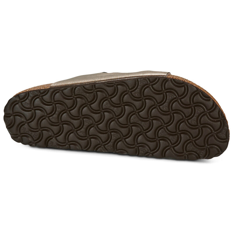 BIRKENSTOCK Florida Birko-flor / Taupe / Stretto Beige Ciabatta Donna - 7