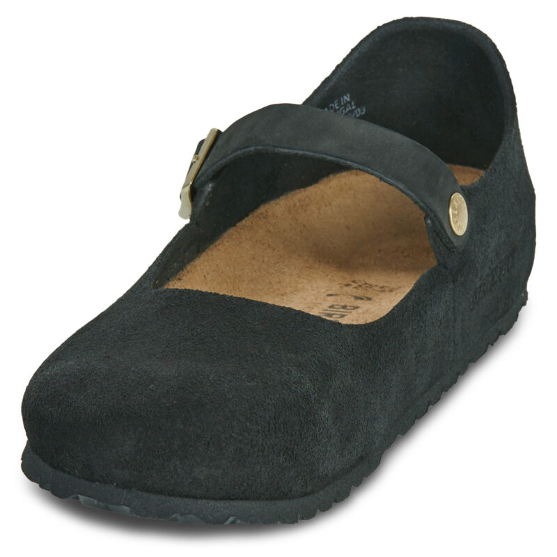 BIRKENSTOCK Mantova Nubuck / Black / Stretto Nero Ballerine Donna - 3