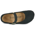 BIRKENSTOCK Mantova Nubuck / Black / Stretto Nero Ballerine Donna - 6