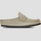 BIRKENSTOCK Naples Suede / Taupe / Stretto Beige Zoccoli Donna - 1