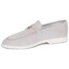 Melvin & Hamilton Adley 3 Grigio Mocassini Donna - 4