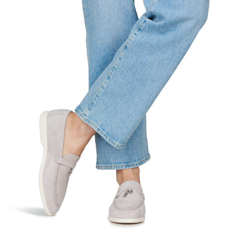 Melvin & Hamilton Adley 3 Grigio Mocassini Donna - 8