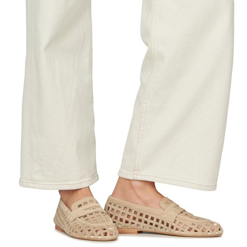 Melvin & Hamilton Emily 6 Beige Mokassins Damen - 8