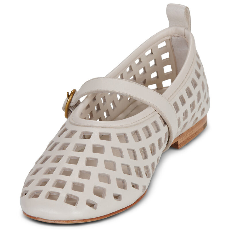 Melvin & Hamilton Evita 2 Bianco Ballerine Donna - 3