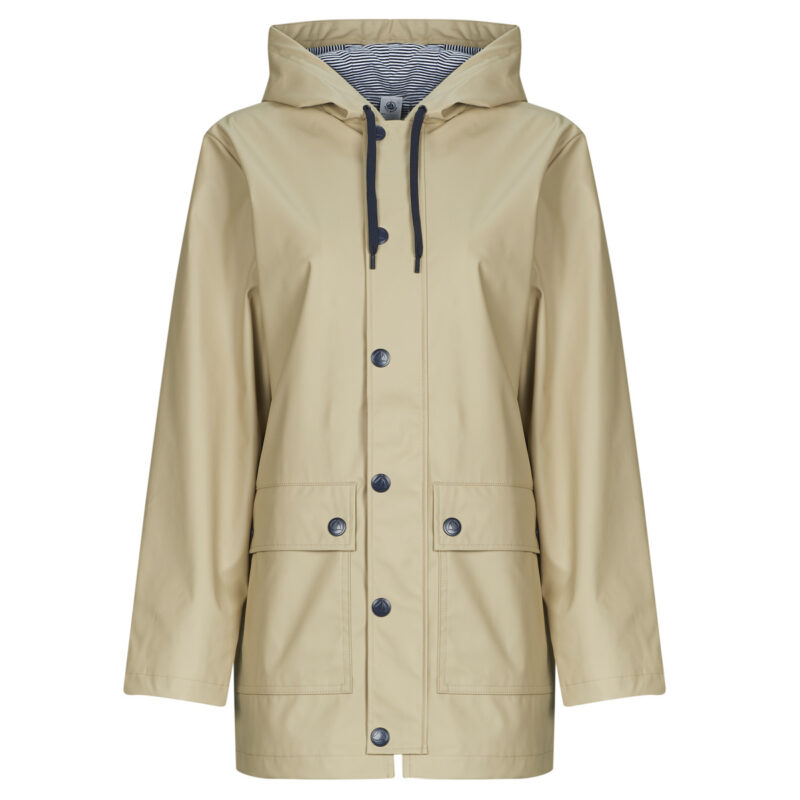 Parka Petit Bateau CIRE Beige Parka Donna - 1